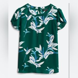 41 Hawthorn Lakynn Lattice Detail Button Back Blouse XL